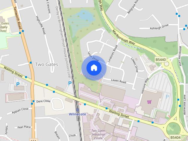 Leven Road, Tamworth, B77
