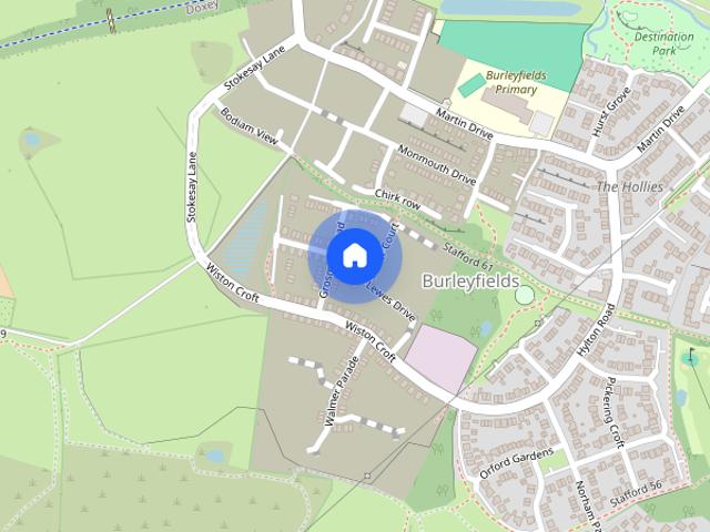Lewes Drive, Staffordshire, Stafford