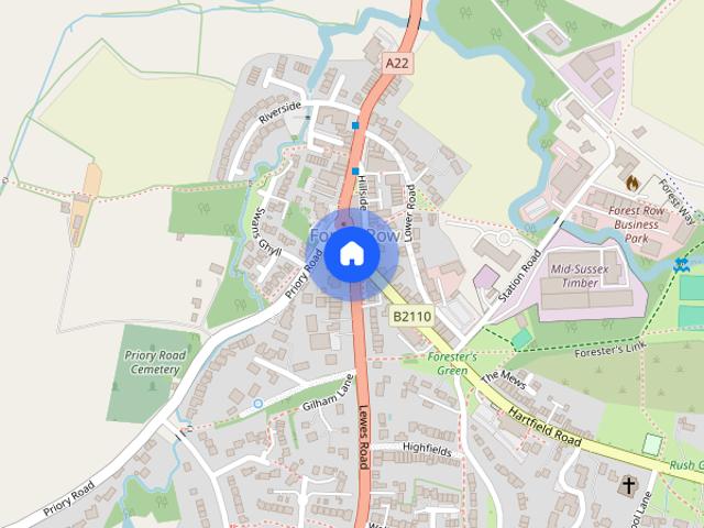 Lewes Road, Forest Row, RH18