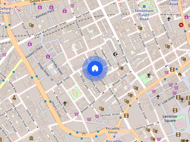 Lexington Street, Soho, W1F
