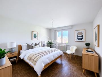 Leytron, 4.5 Zimmer Durchgangswohnung