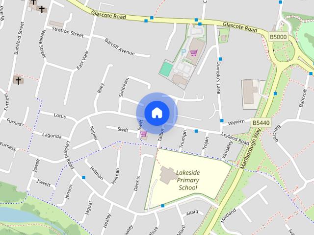 Leyland Road, Glascote, Tamworth, B77