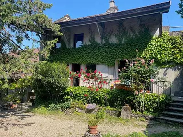 Lhuis 01680 Achat / Vente maison 4 pièces t4 jardin cave