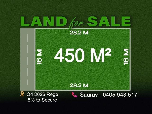 Limited Opportunity Premium Land in Glenfield