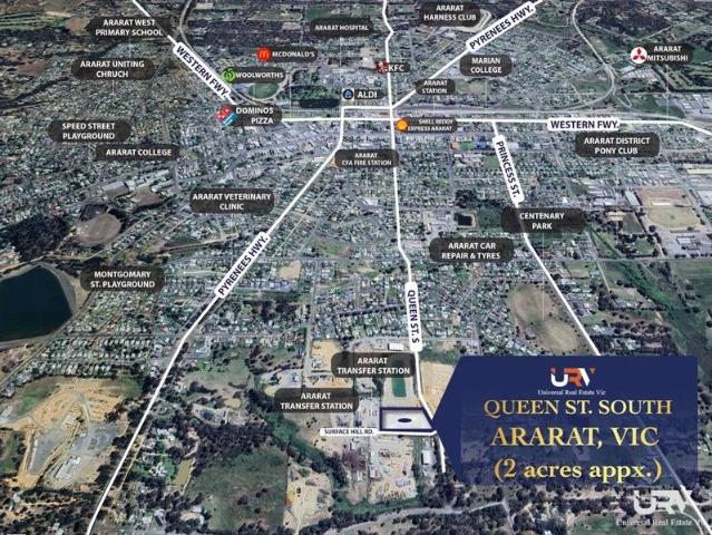 LIMITED INDUSTRIAL LAND OPPORTUNITY QUEEN STREET SOUTH, ARARAT