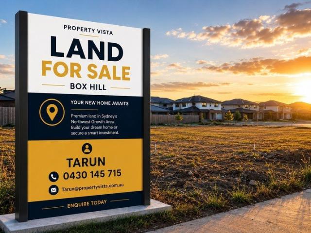 Limited Land OpportunityDon't Miss Out