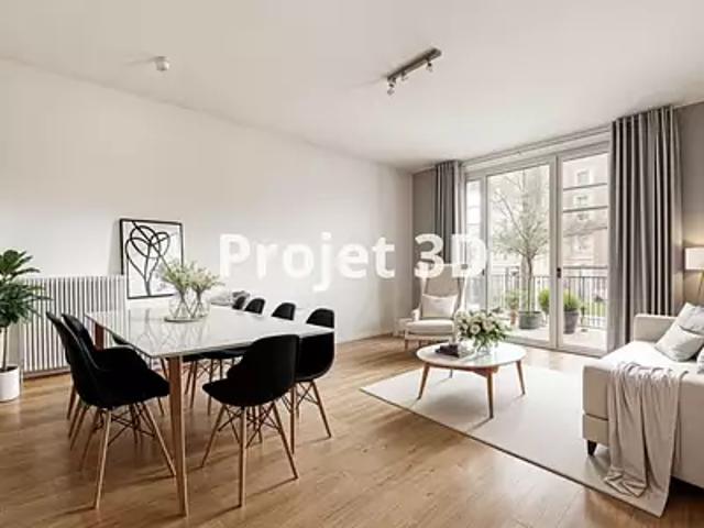 Limoges 87100 Achat / Vente appartement 2 pièces t2 cave balcon