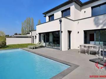 Limonest 69760 Achat / Vente maison 5 pièces t5 au dernier étage piscine