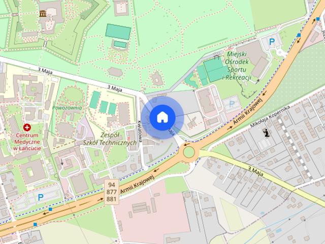 Limonkowy apartament