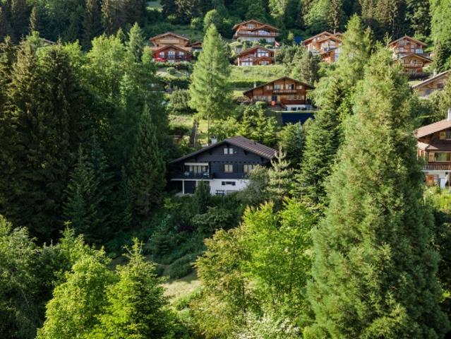 L'Imprévu – nach Süden ausgerichtetes Chalet mit Bergblick
