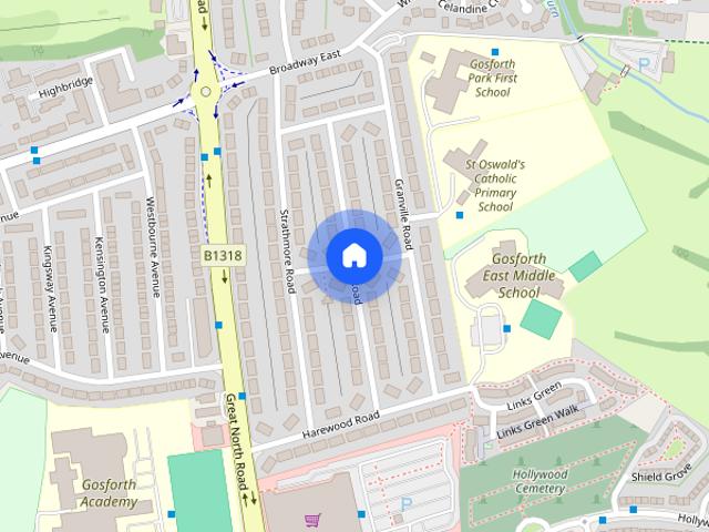 Linthorpe Road, Gosforth, Newcastle Upon Tyne, NE3