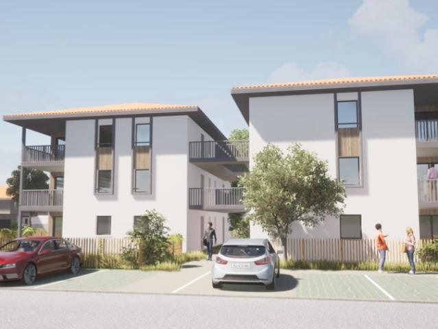 LINXE Appartement T2 avec terrasse dans environnement résidentiel et verdoyant