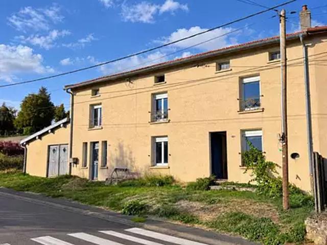 Liny devant Dun 55110 Achat / Vente maison 10 pièces t10 jardin cave