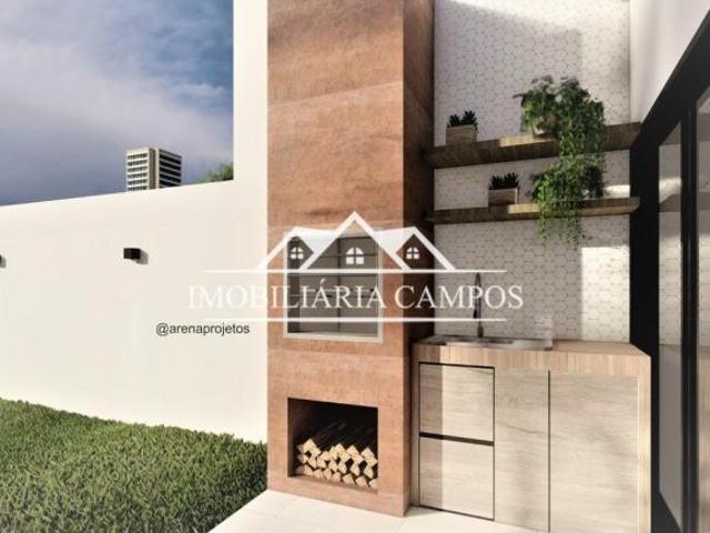 LINDA CASA COM DESING MODERNO 1 SUÍTE, 2 QUARTOS E TERRENO MEDINDO 162,00 M²