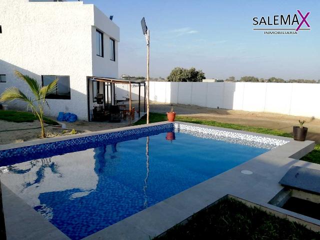 Linda casa con piscina en venta – la mariposa los ejidos piura