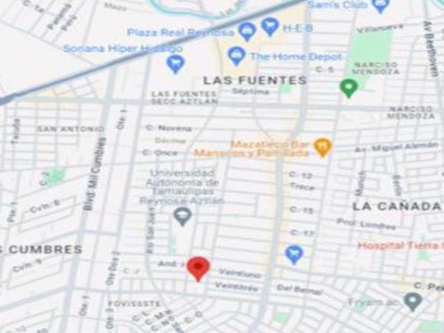 LINDA CASA EN RECUPERACIÓN BANCARIA EN TAMAULIPAS