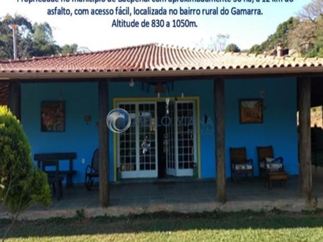 Linda chácara para venda, no Gamarra em Baependi MG
