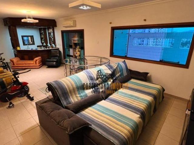 Linda Cobertura com 4 dormitórios à venda, 404 m² por R$ 1.600.000 Ponta da Praia, Santos!