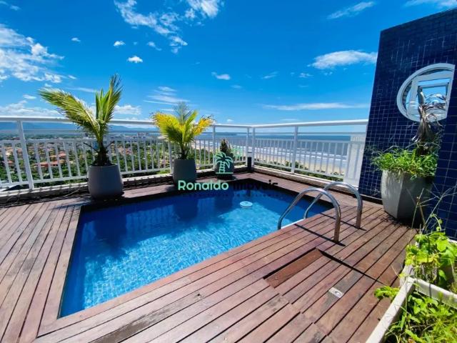 Linda Cobertura Duplex 4 Dorm 3 Suítes com Vista para o Mar Centro de Bertioga Oportunidade Im