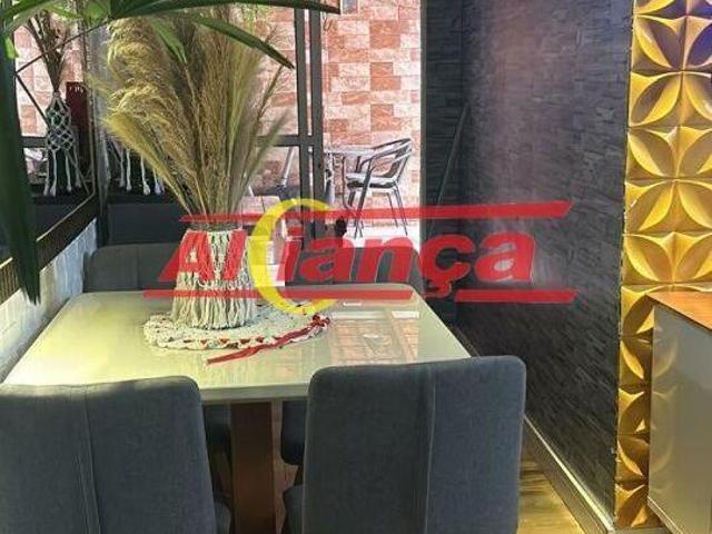 Lindíssimo Apartamento Garden Térreo com Quintal à venda com 78 m² Mikail II GUARULHOS/SP