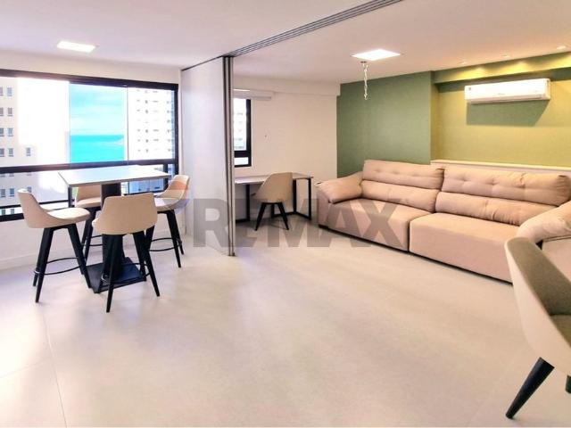 Lindo apart. mobiliado em Ponta Negra c/ 57 m², localização privilegiado