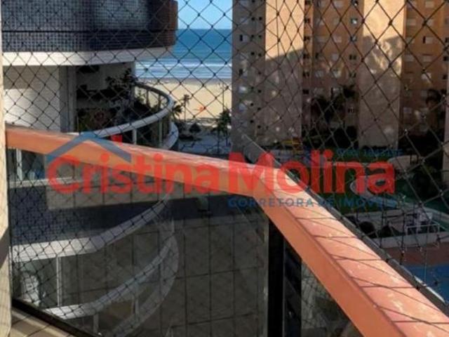 Lindo apartamento, 3 dormitórios, 1 suíte, vista mar, lazer, 2 vagas de garagem, Guilhermina, Praia