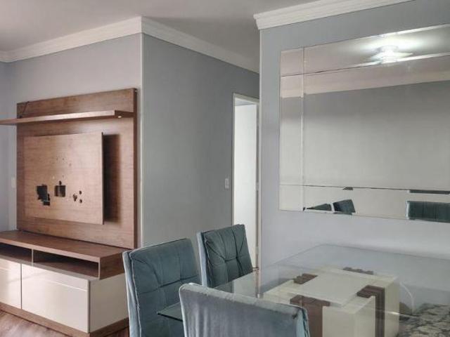 Lindo apartamento de 75m2 com 3 dormitórios e churrasqueira na varanda