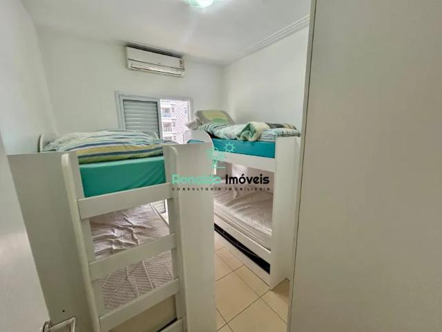 Apartamento à Venda no Centro de Bertioga SP: 3 Quartos, 1 Suíte, Mobiliado, Vista para o Mar Impe