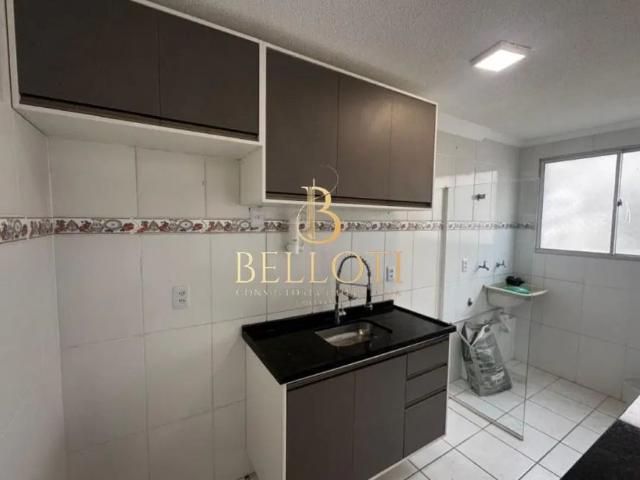 Lindo Apartamento para locação no Condomínio Giallo Vila Tesouro 2 dorms!