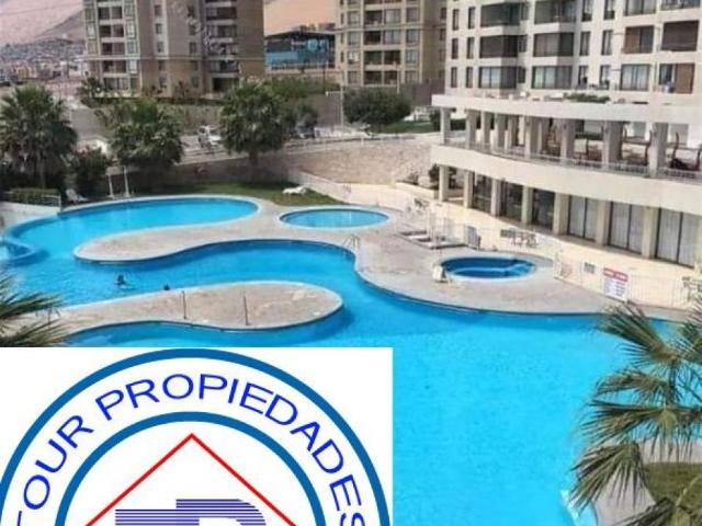 Lindo depto. Amoblado / Condominio Tres Mares / Iquique