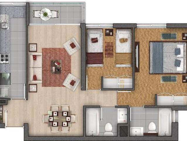 LINDO DEPARTAMENTO A PASOS METROS QUILIN