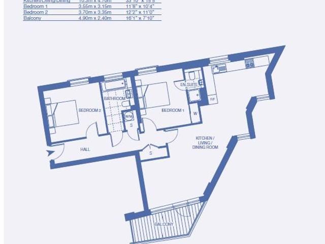 Lingfield Apartments, Parade Gardens E4, 2 bed flat to rent, £2,330 pcm | PrimeLocation