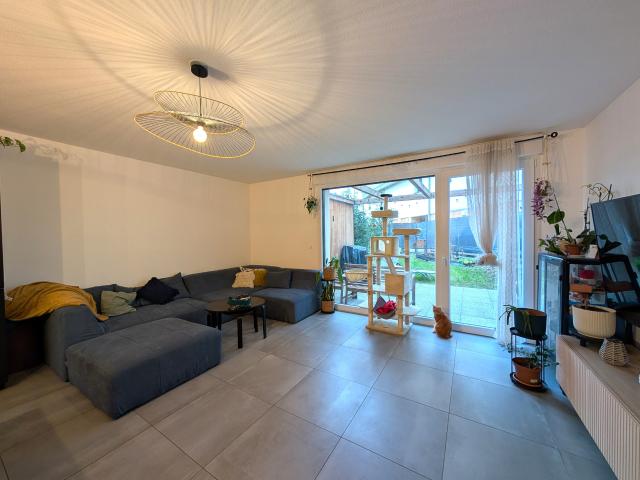 LINGOLSHEIM Maison récente 4 pièces de 86m2 avec 1 jardin, 1 terrasse et 1 place de parking
