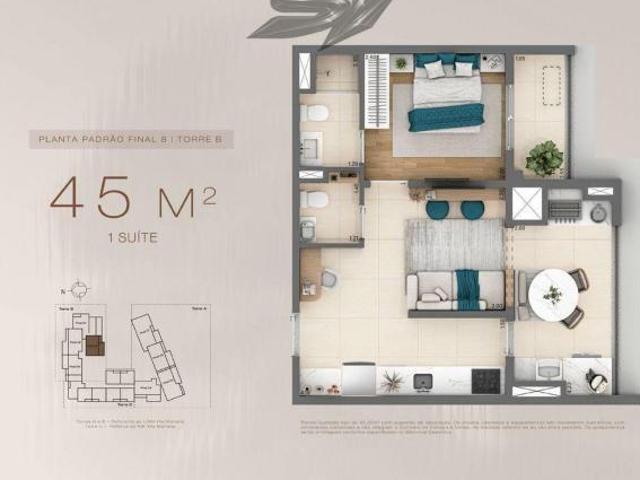 Linn Vila Mariana | Construtora Planik | Construção | 45 metros | 01 suíte | varanda | sem vaga