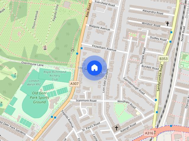 Lion Gate Gardens, LC548, Richmond, TW9