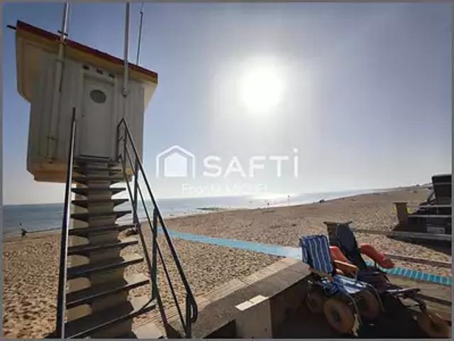 Lion sur Mer 14780 Achat / Vente appartement 4 pièces t4 parking garage