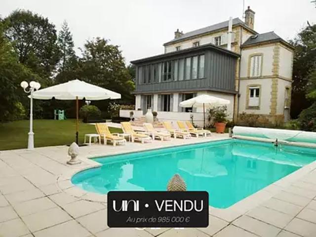 Lion sur Mer 14780 Achat / Vente maison 8 pièces t8 piscine