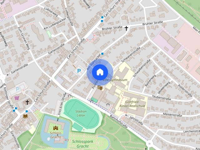 Liblar: Hübsche 4 Zimmerwohnung mit Balkon, Garage und Stellplatz
