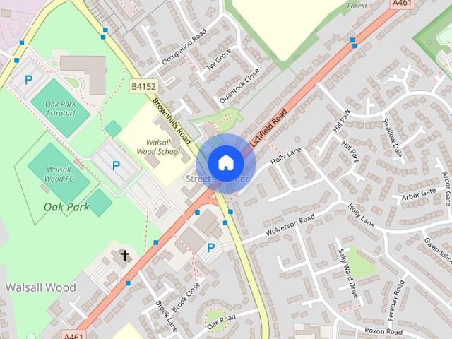 Lichfield Road, Walsall Wood, Walsall, West Midlands, WS9