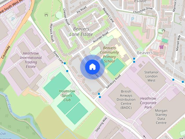 Lichfield Road, Hounslow, Middlesex, TW4