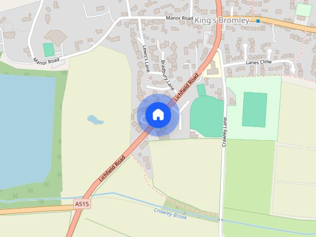 Lichfield Road, Kings Bromley, Burton on Trent, Staffordshire, DE13