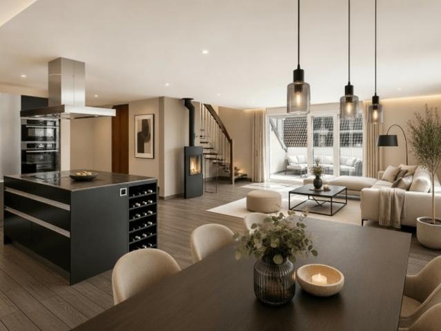 Licht. Raum. Lifestyle. Exklusive 5.5 Zimmer Maisonette mit 180 m² Wohnfläche in Niederglatt