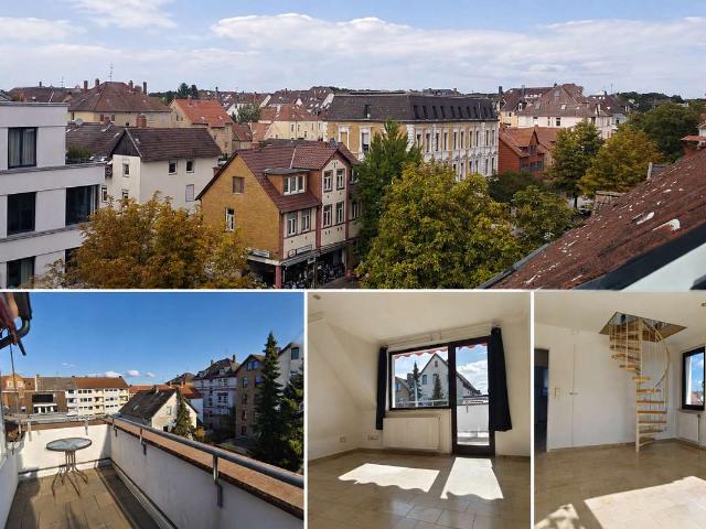 Lichtdurchfluchtete 3 Zimmer Maisonette mit 72 m² Wohnfläche provisions & bezugsfrei