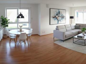 Lichtdurchflutet 4 Zimmer Wohnung mit Balkon, Aufzug und Garage