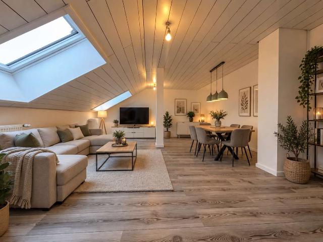 Lichtdurchflutete 4 Zimmer Wohnung im Dachgeschoss in ruhiger Lage von Gelnhausen