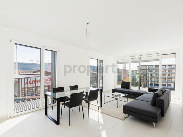 Lichtdurchflutete 4.5 Zimmer Neubauwohnung in Buchs Kanton Zürich