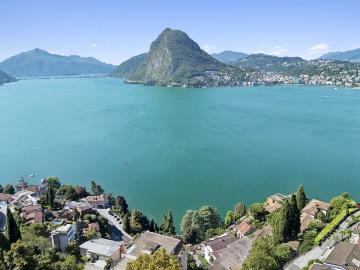 Exklusive 7.5 Zimmer Wohnung in Castagnola mit See und Bergsicht