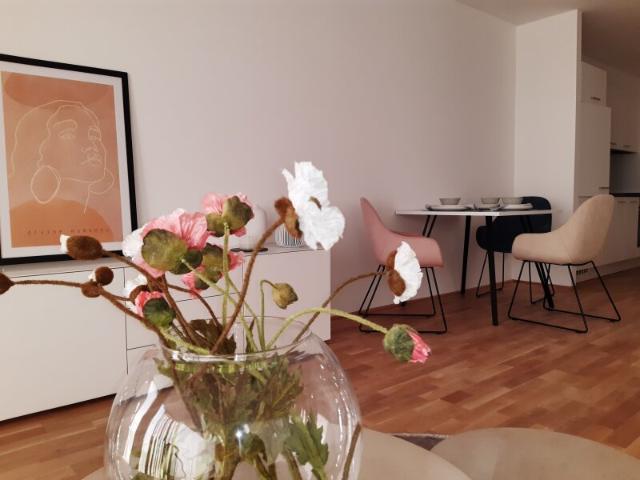 Lichtdurchflutete 1 Zimmer Wohnung mit Balkon