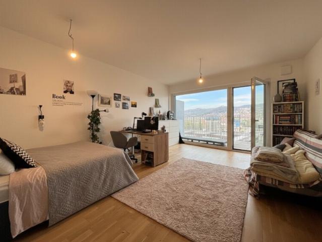 Lichtdurchflutete 1 Zimmer Wohnung mit Balkon