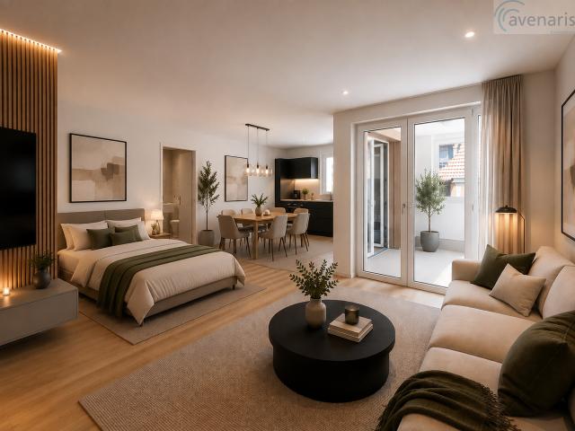 Lichtdurchflutete 1.5 Zimmer Neubauwohnung in Magden